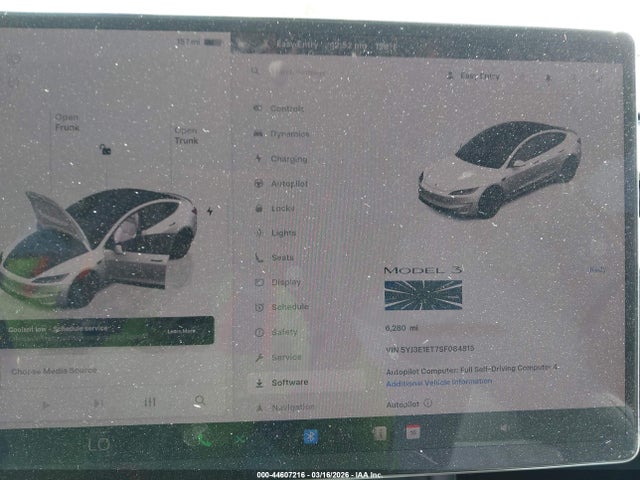 2025 TESLA MODEL 3 5YJ3E1ET7SF084815 Photo 6