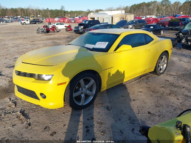 Chevrolet Camaro 1lt 2015 2G1FD1E30F9214940 Image 2