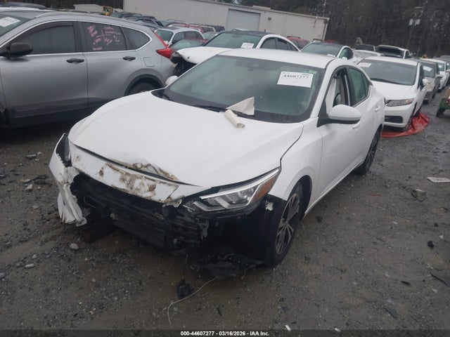 44607277 :رقم المزاد ، 3N1AB8CV5NY225311 vin ، 2022 Nissan Sentra Sv Xtronic Cvt مزاد بيع