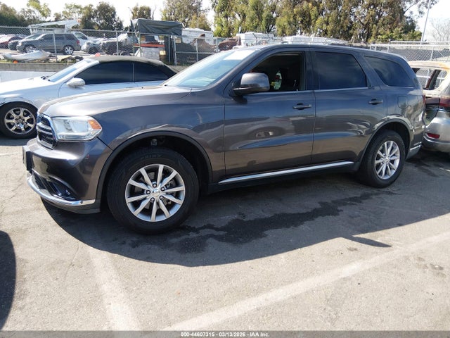 1C4RDHAG5JC473706 Dodge Durango Sxt Rwd