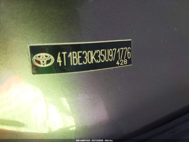 2005 TOYOTA CAMRY 4T1BE30K35U971776 Photo 8