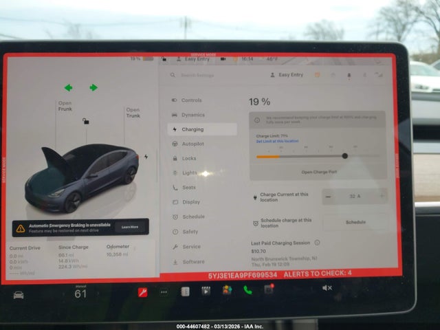 2023 Tesla Model 3 Rear-wheel Drive მანქანა იყიდება აუქციონზე, vin: 5YJ3E1EA9PF699534, აუქციონის ნომერი: 44607482