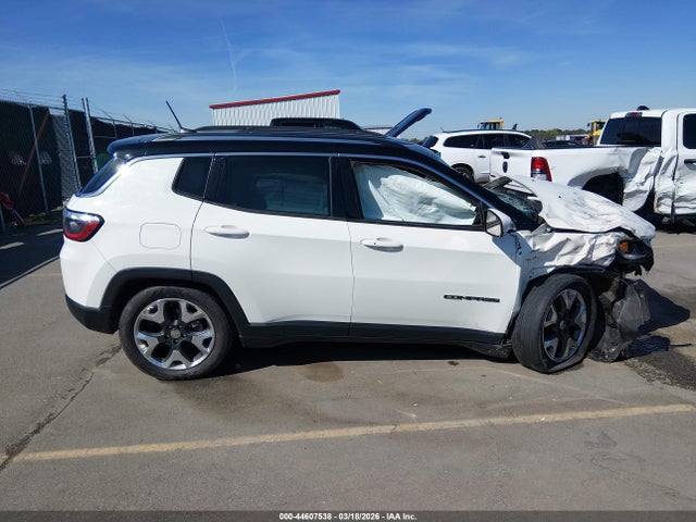 44607538 :رقم المزاد ، 3C4NJCCB3JT405873 vin ، 2018 Jeep Compass Limited Fwd مزاد بيع