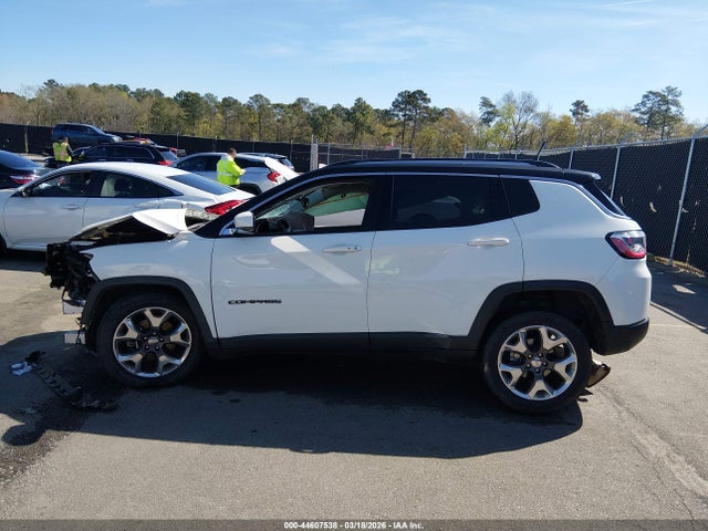 44607538 :رقم المزاد ، 3C4NJCCB3JT405873 vin ، 2018 Jeep Compass Limited Fwd مزاد بيع