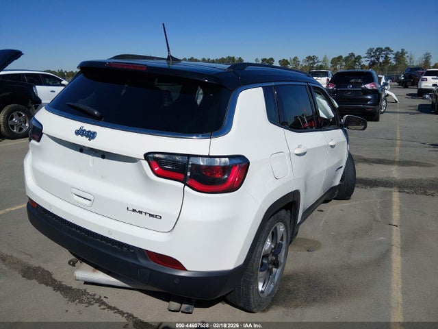 44607538 :رقم المزاد ، 3C4NJCCB3JT405873 vin ، 2018 Jeep Compass Limited Fwd مزاد بيع