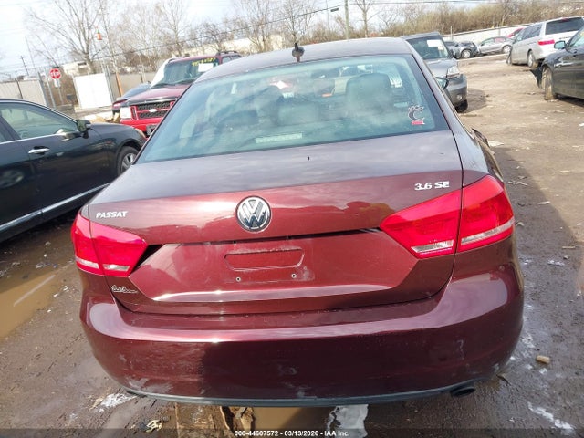 44607572 :رقم المزاد ، 1VWBM7A30CC085436 vin ، 2012 Volkswagen Passat 3.6l V6 Se مزاد بيع
