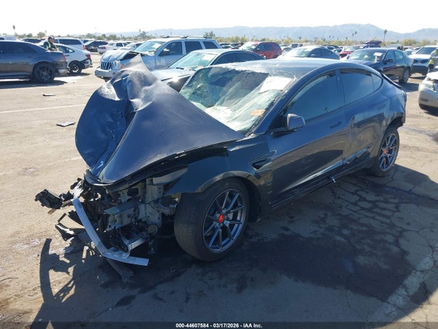 44607584 :رقم المزاد ، 5YJ3E1EB6NF129187 vin ، 2022 Tesla Model 3 Long Range Dual Motor All-wheel Drive مزاد بيع