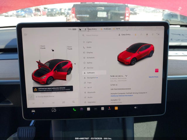 Aukcja sprzedaży 2025 Tesla Model Y Long Range Dual Motor All-wheel Drive, vin: 7SAYGDEE8SA364505, numer aukcji: 44607657