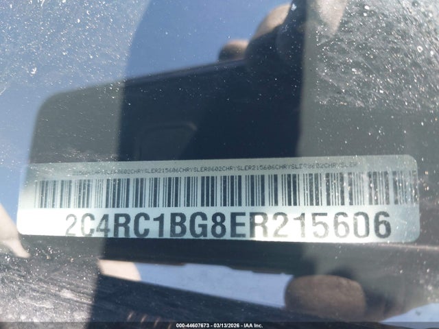Продаж на аукціоні авто 2014 Chrysler Town & Country Touring, vin: 2C4RC1BG8ER215606, номер лоту: 44607673