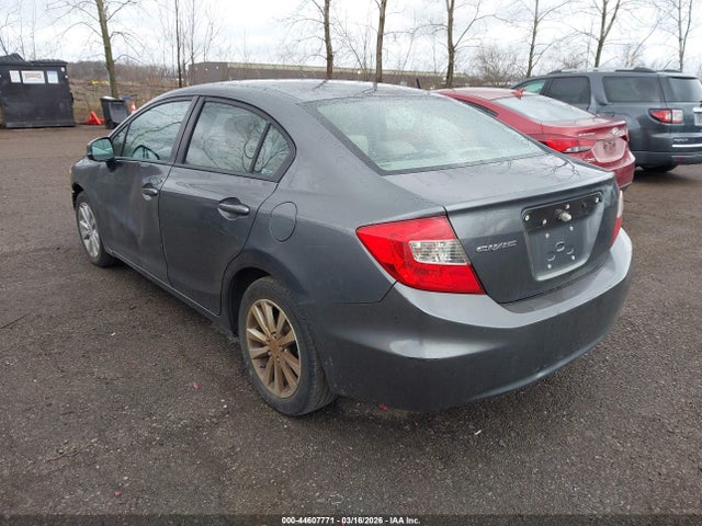 2012 Honda Civic Ex მანქანა იყიდება აუქციონზე, vin: 19XFB2F85CE339555, აუქციონის ნომერი: 44607771