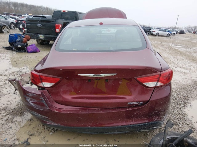 2016 Chrysler 200 S მანქანა იყიდება აუქციონზე, vin: 1C3CCCBB6GN178789, აუქციონის ნომერი: 44607818