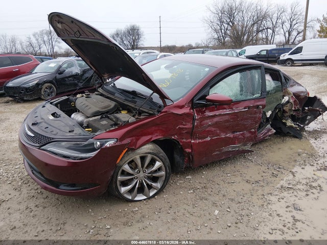 2016 Chrysler 200 S მანქანა იყიდება აუქციონზე, vin: 1C3CCCBB6GN178789, აუქციონის ნომერი: 44607818