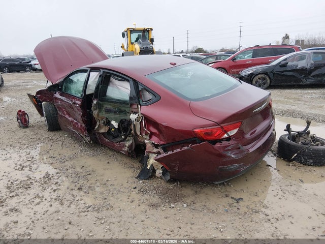 2016 Chrysler 200 S მანქანა იყიდება აუქციონზე, vin: 1C3CCCBB6GN178789, აუქციონის ნომერი: 44607818