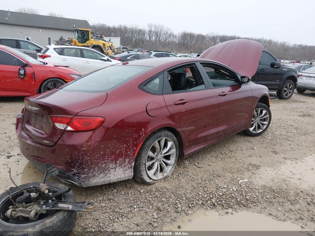 2016 Chrysler 200 S მანქანა იყიდება აუქციონზე, vin: 1C3CCCBB6GN178789, აუქციონის ნომერი: 44607818