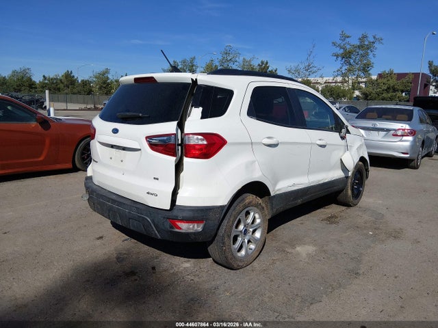 MAJ6S3GL1KC307996 Ford Ecosport Se