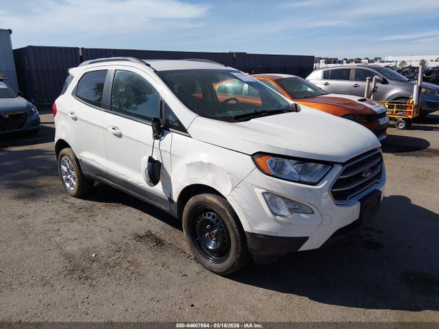 MAJ6S3GL1KC307996 Ford Ecosport Se