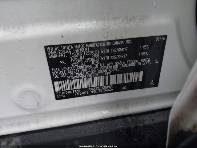 2021 TOYOTA RAV4 2T3W1RFV9MC087639 Photo 8