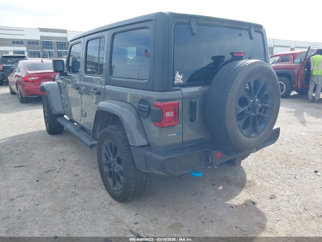 Продаж на аукціоні авто 2023 Jeep Wrangler 4xe Sahara 4x4, vin: 1C4JJXP66PW629600, номер лоту: 44608023