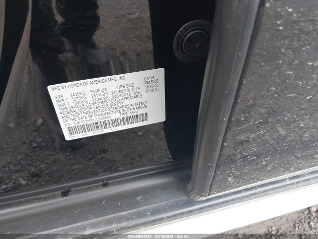 2018 ACURA MDX 5J8YD3H31JL006530 Photo 8