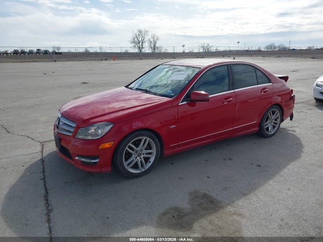 44608064 :رقم المزاد ، WDDGF4HB6CA611231 vin ، 2012 Mercedes-benz C 250 Sport مزاد بيع