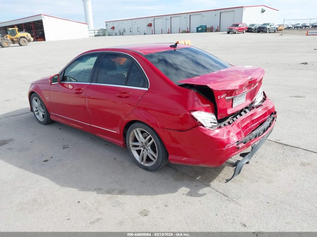 44608064 :رقم المزاد ، WDDGF4HB6CA611231 vin ، 2012 Mercedes-benz C 250 Sport مزاد بيع
