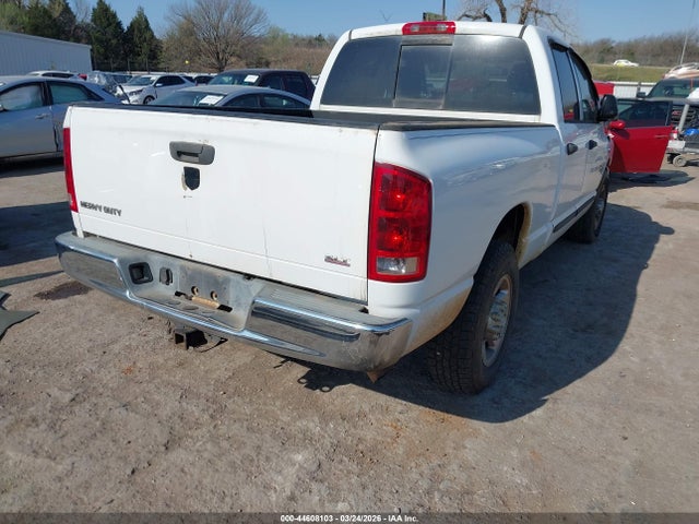 Продаж на аукціоні авто 2006 Dodge Ram 2500 Slt/sport, vin: 3D7KR28C16G219309, номер лоту: 44608103