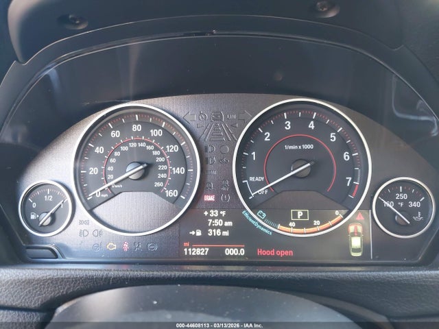 44608113 :رقم المزاد ، WBA3B3G54ENR82665 vin ، 2014 Bmw 328i Xdrive مزاد بيع