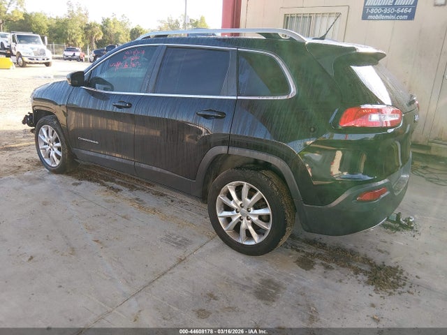 44608178 :رقم المزاد ، 1C4PJLDS0EW217710 vin ، 2014 Jeep Cherokee Limited مزاد بيع
