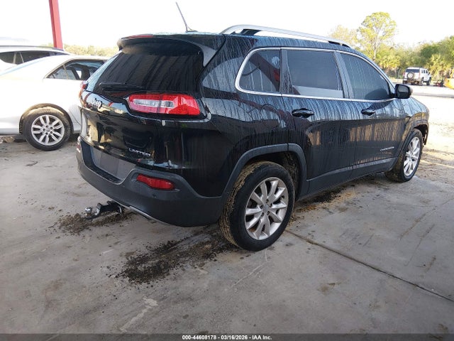 44608178 :رقم المزاد ، 1C4PJLDS0EW217710 vin ، 2014 Jeep Cherokee Limited مزاد بيع