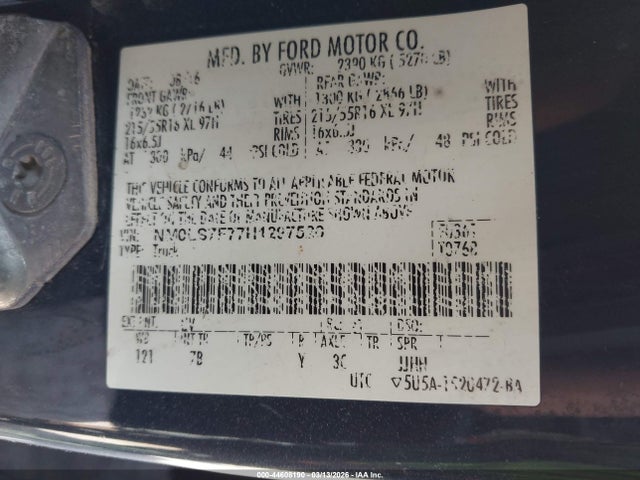 2017 FORD TRANSIT CONNECT NM0LS7F77H1297520 Photo 8