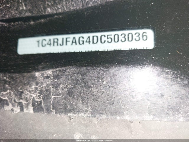44608221 :رقم المزاد ، 1C4RJFAG4DC503036 vin ، 2013 Jeep Grand Cherokee Laredo مزاد بيع
