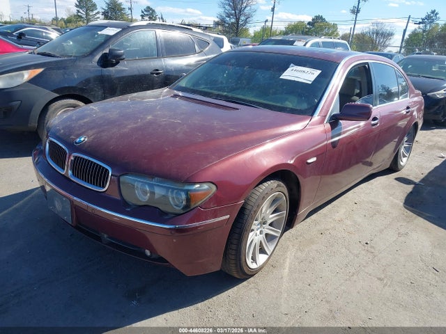 44608226 :رقم المزاد ، WBAGN63505DS56159 vin ، 2005 Bmw 745li مزاد بيع