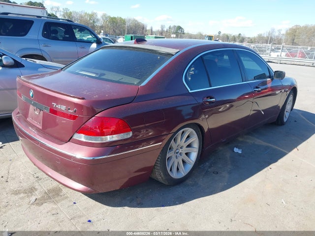 44608226 :رقم المزاد ، WBAGN63505DS56159 vin ، 2005 Bmw 745li مزاد بيع