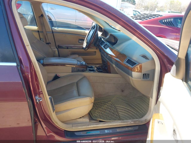 44608226 :رقم المزاد ، WBAGN63505DS56159 vin ، 2005 Bmw 745li مزاد بيع