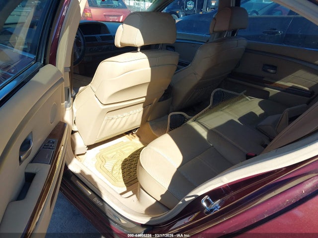 44608226 :رقم المزاد ، WBAGN63505DS56159 vin ، 2005 Bmw 745li مزاد بيع