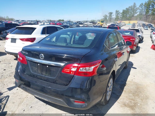 2019 Nissan Sentra S მანქანა იყიდება აუქციონზე, vin: 3N1AB7AP8KY456259, აუქციონის ნომერი: 44608230