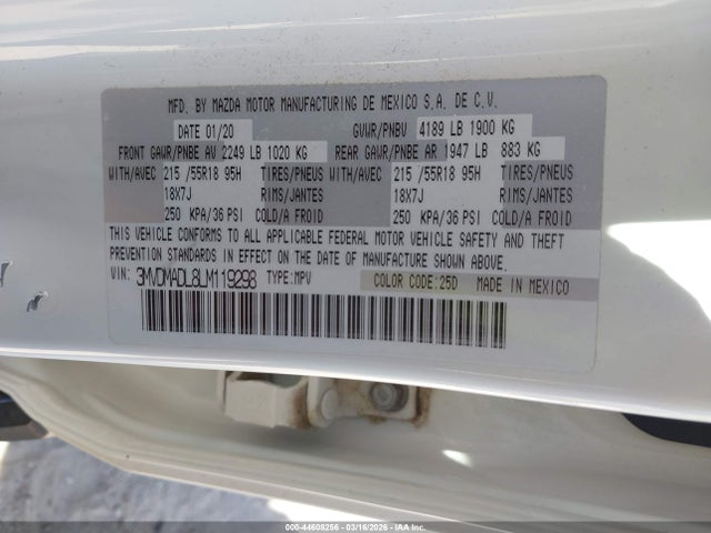 3MVDMADL8LM119298 Mazda Cx-30 Preferred Package