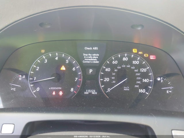 2007 Lexus Ls 460 მანქანა იყიდება აუქციონზე, vin: JTHBL46F675007646, აუქციონის ნომერი: 44608286