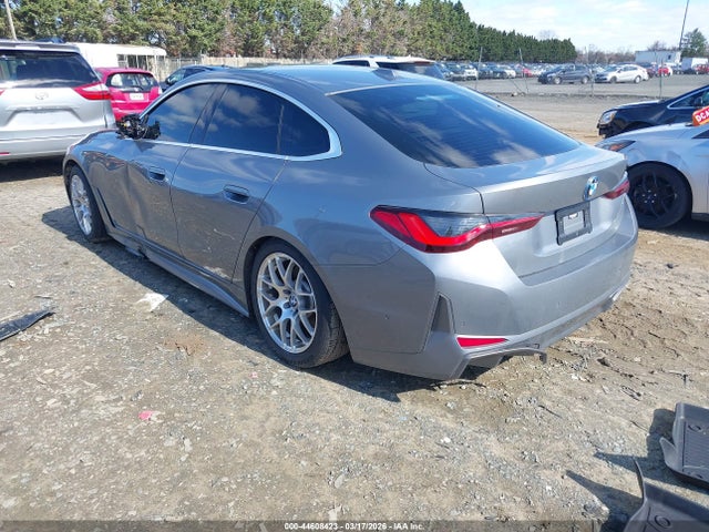 2023 Bmw I4 Edrive40 მანქანა იყიდება აუქციონზე, vin: WBY73AW01PFP73908, აუქციონის ნომერი: 44608423