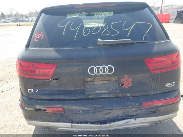 Продажа на аукционе авто 2017 Audi Q7 3.0t Premium, vin: WA1LAAF78HD013078, номер лота: 44608547