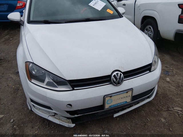 Продажа на аукционе авто 2017 Volkswagen Golf Sportwagen Tsi S, vin: 3VWA17AU4HM504004, номер лота: 44608563