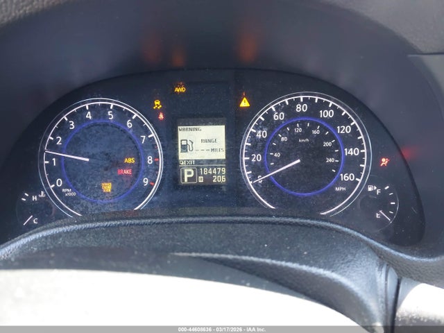 2011 Infiniti G37x მანქანა იყიდება აუქციონზე, vin: JN1CV6ARXBM350362, აუქციონის ნომერი: 44608636