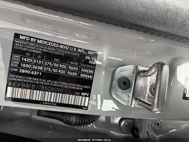 Mercedes-Benz GLE 350 2026 4JGFB4FB1TB528090 Image 9