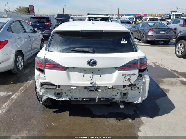 44608762 :رقم المزاد ، JTHKD5BH1H2288039 vin ، 2017 Lexus Ct Ct 200h F Sport مزاد بيع