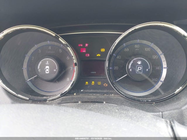 2013 Hyundai Sonata Limited მანქანა იყიდება აუქციონზე, vin: 5NPEC4AC0DH682190, აუქციონის ნომერი: 44608781