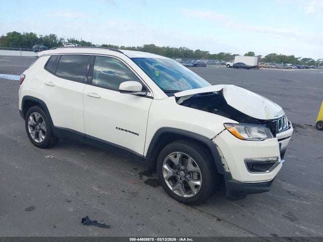 44608870 :رقم المزاد ، 3C4NJCCB1LT246550 vin ، 2020 Jeep Compass Limited Fwd مزاد بيع