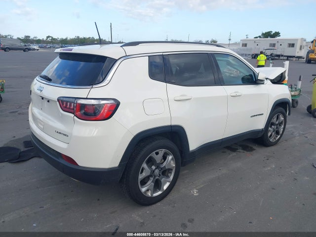 2020 Jeep Compass Limited Fwd მანქანა იყიდება აუქციონზე, vin: 3C4NJCCB1LT246550, აუქციონის ნომერი: 44608870