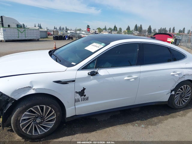 44608929 :رقم المزاد ، KMHL54JJXSA131930 vin ، 2025 Hyundai Sonata Hybrid Limited مزاد بيع
