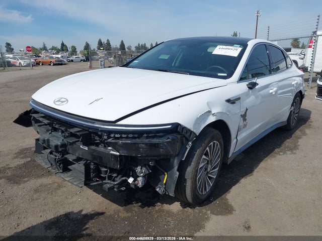 44608929 :رقم المزاد ، KMHL54JJXSA131930 vin ، 2025 Hyundai Sonata Hybrid Limited مزاد بيع