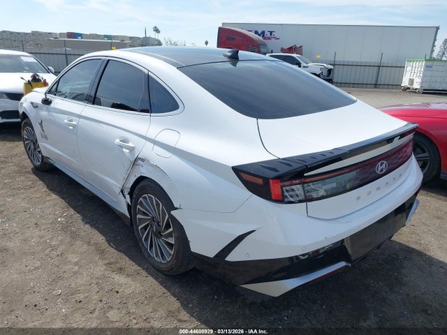 44608929 :رقم المزاد ، KMHL54JJXSA131930 vin ، 2025 Hyundai Sonata Hybrid Limited مزاد بيع